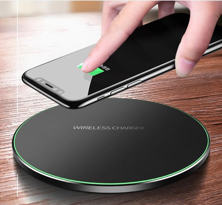 Cargador Inalámbrico Rápido 15W – Almohadilla de Carga Qi para iPhone y Samsung - Imagen 7