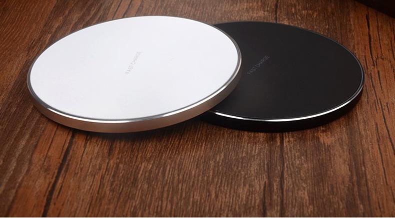 Cargador Inalámbrico Rápido 15W – Almohadilla de Carga Qi para iPhone y Samsung - Imagen 3