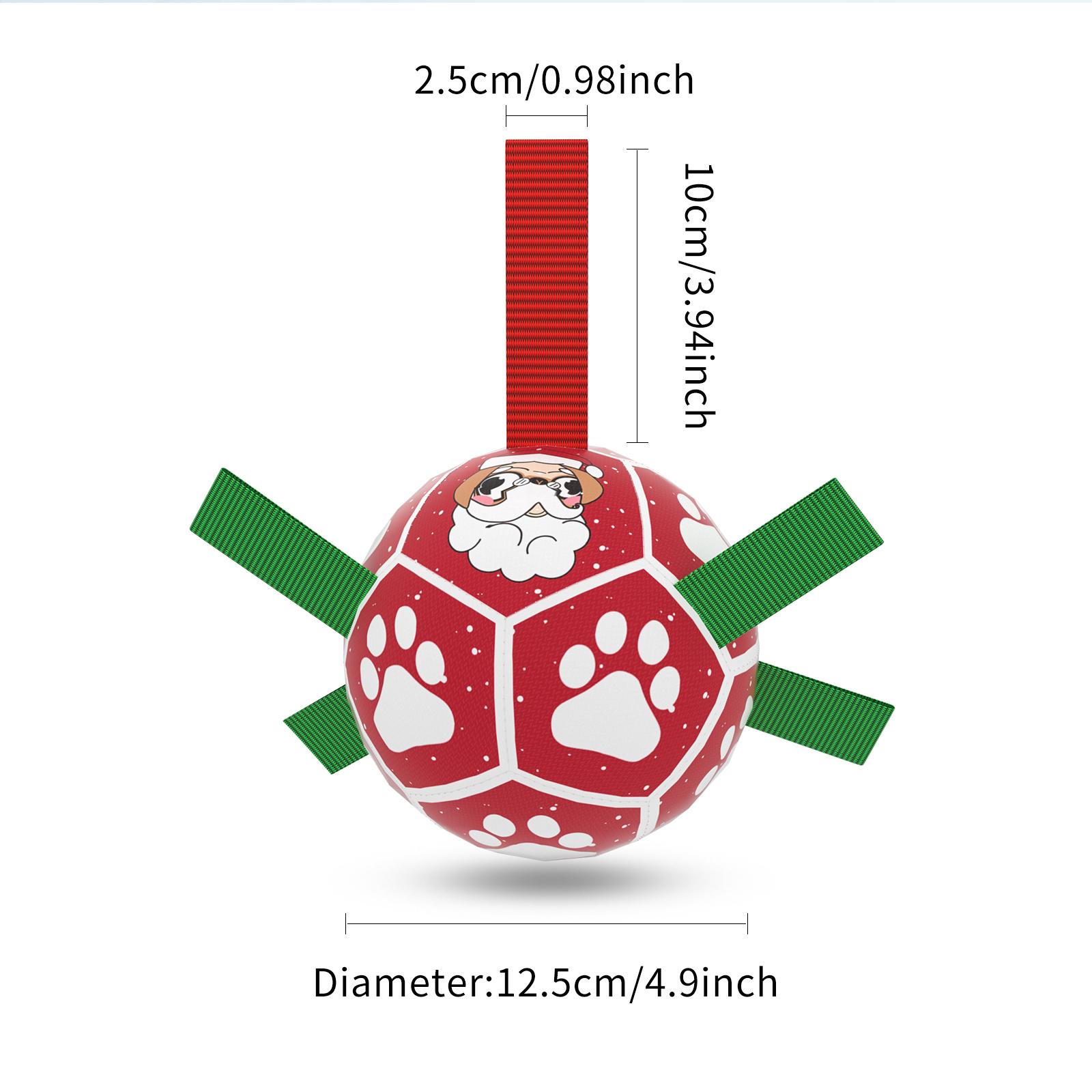Balón de Fútbol Interactivo Omnia para Perros – Pelota de Entrenamiento con Lengüetas de Nailon y Bomba de Inflado | Resistente al Agua - Imagen 10