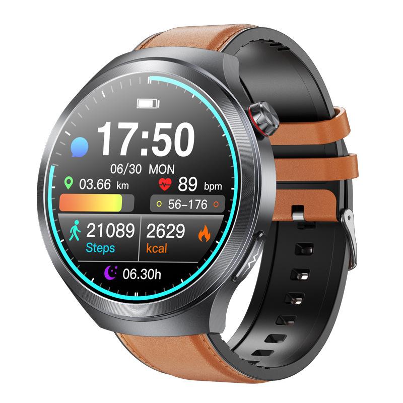 Reloj inteligente con pantalla AMOLED, ECG, frecuencia cardíaca, presión arterial, oxígeno en sangre, salud. - Imagen 3