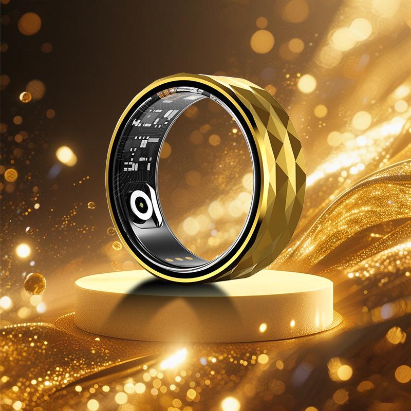 Anillo Inteligente Omnia Health Ring – Monitor de Oxígeno (SpO2), Ritmo Cardíaco y Sueño | Diseño Ultraligero IP68