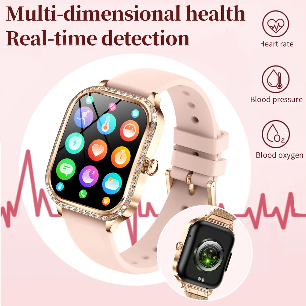 Smartwatch Ultra-Slim 1.75" HD – Reloj Inteligente con Llamadas Bluetooth, IP68 y Asistente de Voz - Imagen 3