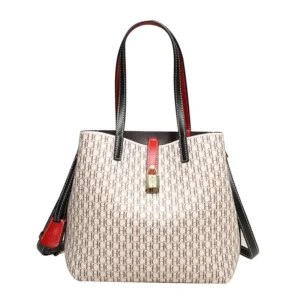 Bolso Omnia CH Signature – Cuero Premium y Diseño Monograma